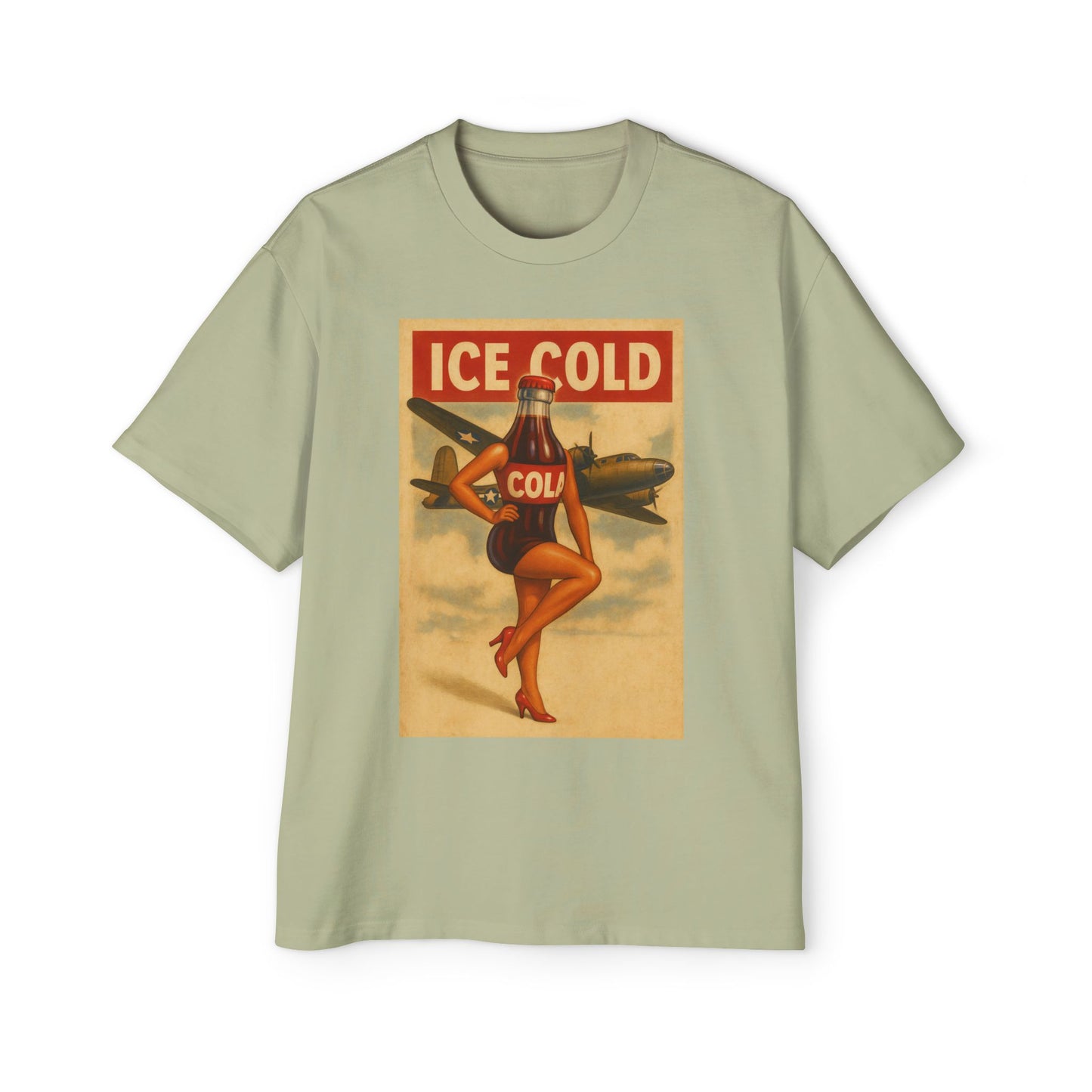 Vintage Pin-Up "Ice Cold Cola" T-Shirt