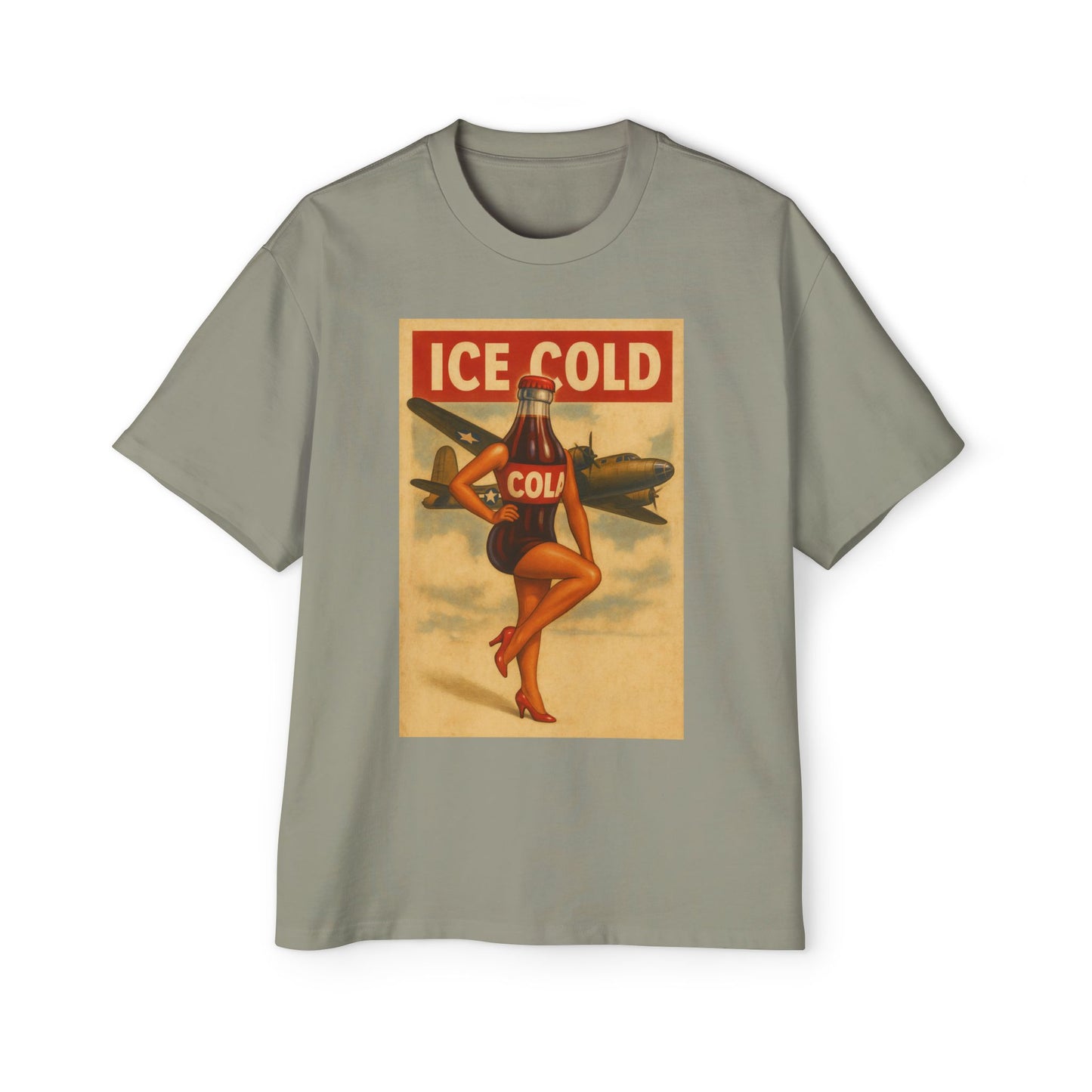 Vintage Pin-Up "Ice Cold Cola" T-Shirt