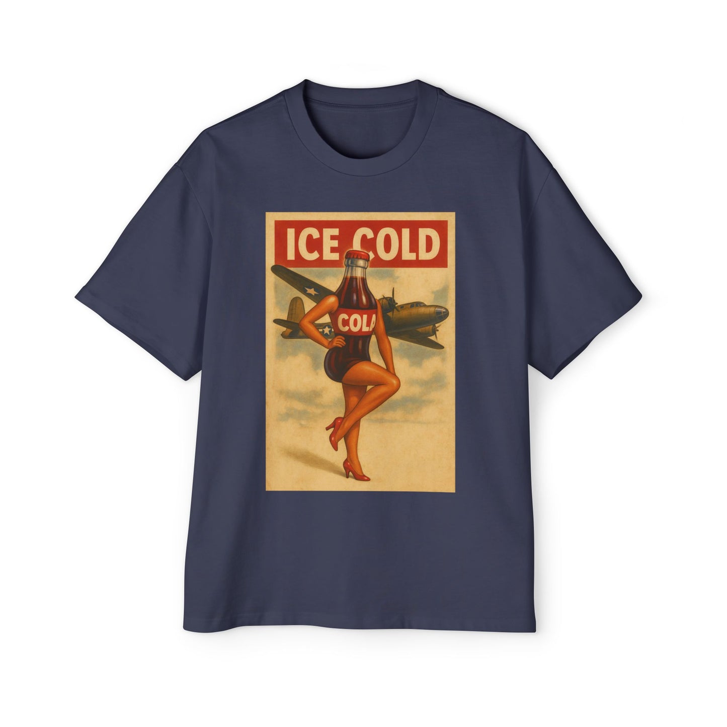 Vintage Pin-Up "Ice Cold Cola" T-Shirt